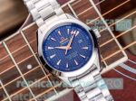 Omega Seamaster Blue Dial Stainless Steel Replica Watch